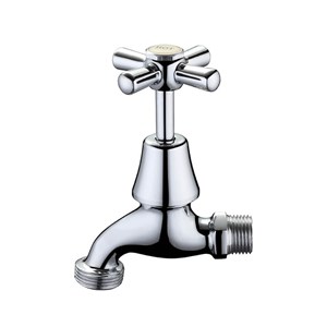 Austworld, monopoly tapware, whitehall, hose tap anti vandal with jumper, chrome