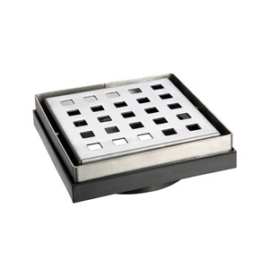 Austworld, monopoly tapware,	
floor grate, DESIGNER FLOOR GRATE SQUARE