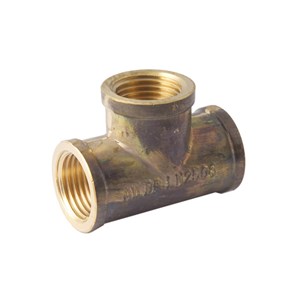 Austworld Metforge screwed brass - Tee FI 20mm