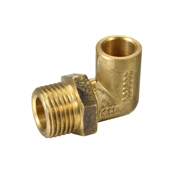 Austworld Metforge brass capillary - elbow MI x CAP No.13 20MI x 200D