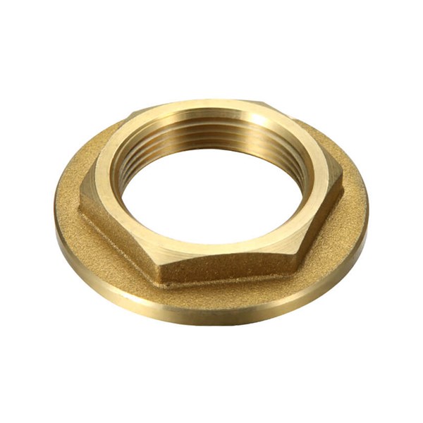 Austworld, Metforge, SCREWED BRASSWARE - BACK NUT FLANGED WIDE, brass