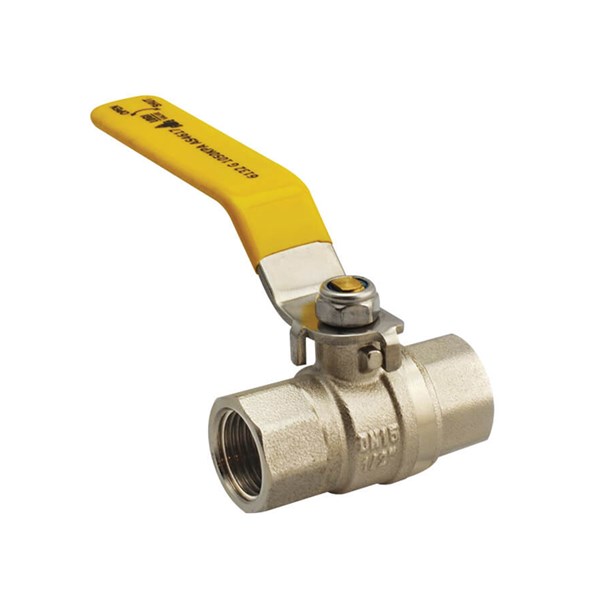 Austworld Logi valve, gas approved ball valves, lever handel FI x FI, AGA approved, Lever handle