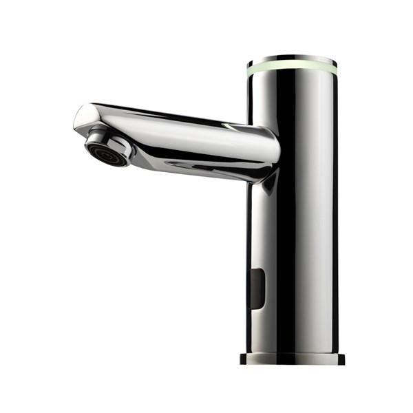 Austworld Autoflo pillar tap, sensor tap, basin pillar glow, chrome plated