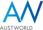 Austworld's corporate logo